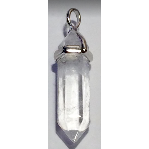 Pendant Point Clear Quartz